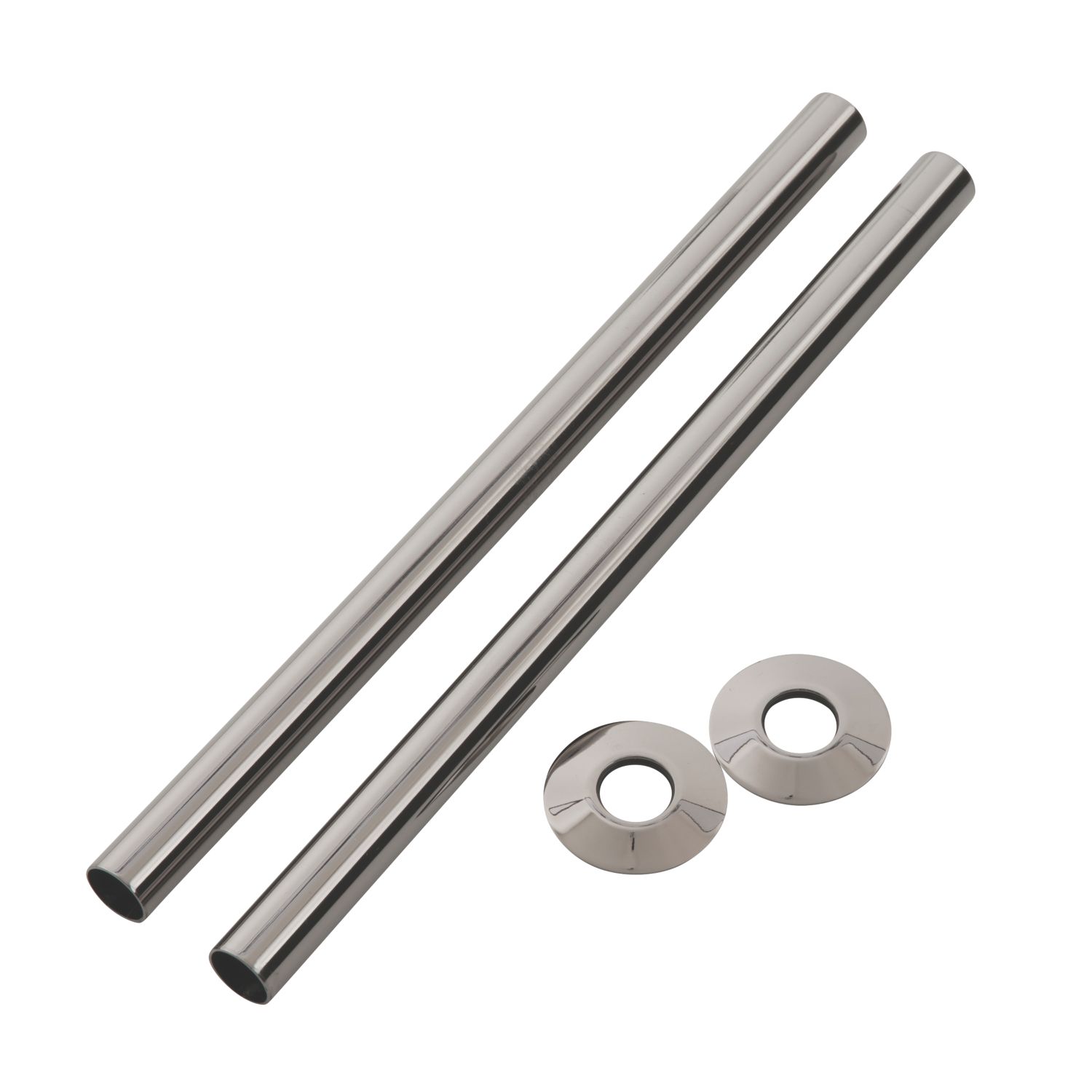 Arroll Pipe Shroud Kit Black Nickel 18mm x 300mm 2 Pack (5216G)