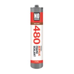 No Nonsense Acrylic Frame Sealant Brown 310ml