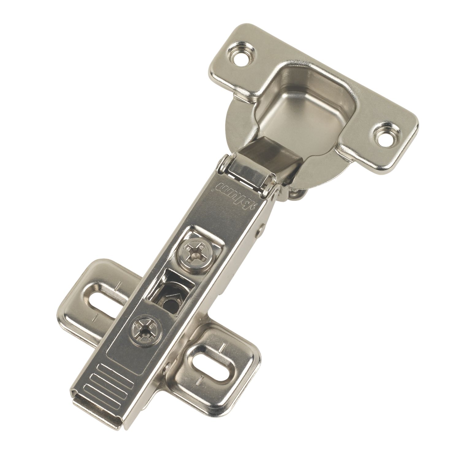 Blum Steel 120° Screw-On Concealed Hinges 114mm 2 Pack (52181)