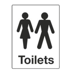Womens / Gents Toilet Sign 200mm x 150mm