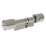 SimonsVoss Digital Euro Profile Cylinder Double-Thumbturn Lock 40-30 (70mm) Satin Stainless Steel
