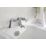 Bristan 1901 Chrome-Plated 145mm Deck Mounted Cross Head 2 Tap Holes Bath Mixer Tap