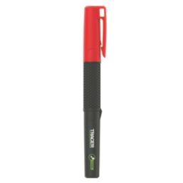 TRACER  Medium Tip Mixed Colours Permanent Marker 4 Pack