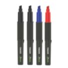 TRACER  Medium Tip Mixed Colours Permanent Marker 4 Pack