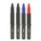 TRACER  Medium Tip Mixed Colours Permanent Marker 4 Pack