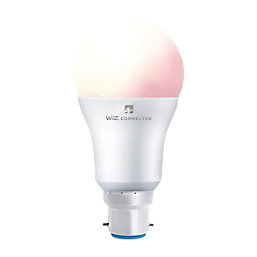 4lite  BC A60 RGB & White LED Smart Light Bulb 8W 850lm 2 Pack
