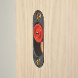 Button-Fix Type 1 Fully Rebated Panel Fixings & Marker Tools Set Charcoal Black & Lime Green 30 Pieces