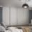 Spacepro  4-Door Sliding Wardrobe Door Kit Dove Grey Frame Dove Grey Panel 2898mm x 2260mm