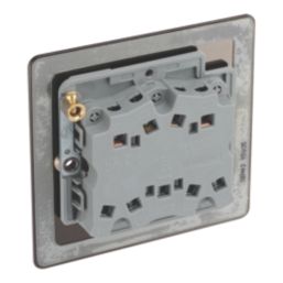 LAP  20A 16AX 3-Gang 2-Way Light Switch  Black Nickel