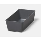 Essentials Nitaki Plastic Cutlery Tray 182mm x 90mm Grey