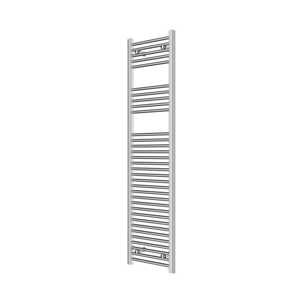 Flomasta Towel Radiator 1600mm x 400mm Chrome 1412BTU - Screwfix