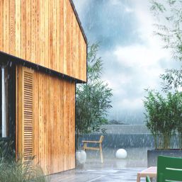 V33 2.5Ltr Teak Satin Solvent-Based Exterior Wood Stain