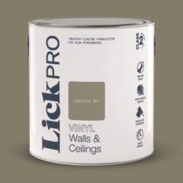 LickPro  2.5Ltr Greige 03 Vinyl Matt Emulsion  Paint