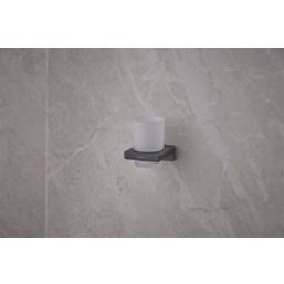 Hansgrohe AddStoris Toothbrush Tumbler Matt Black