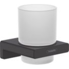 Hansgrohe AddStoris Toothbrush Tumbler Matt Black