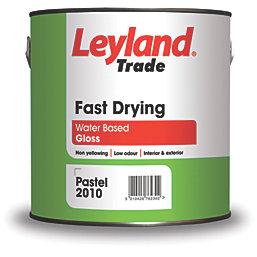 Leyland Trade  Gloss Brilliant White Trim Fast-Drying Paint 750ml