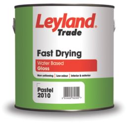 Leyland Trade  Gloss Brilliant White Trim Fast-Drying Paint 750ml