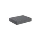 Bologna Grey  Marble Effect MDF Bathroom Vanity Shelf 600mm x 460mm x 100mm