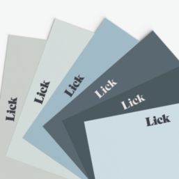 LickPro  Blue Peel & Stick Paint Samples 6 Pack