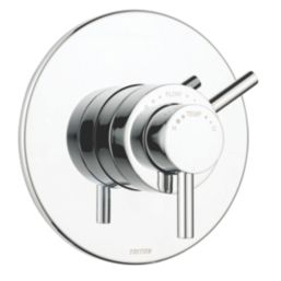 Triton Elina Concealed Single Outlet Thermostatic Chrome Mixer Shower Valve
