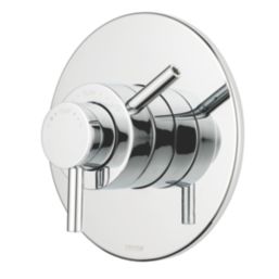 Triton Elina Concealed Single Outlet Thermostatic Chrome Mixer Shower Valve