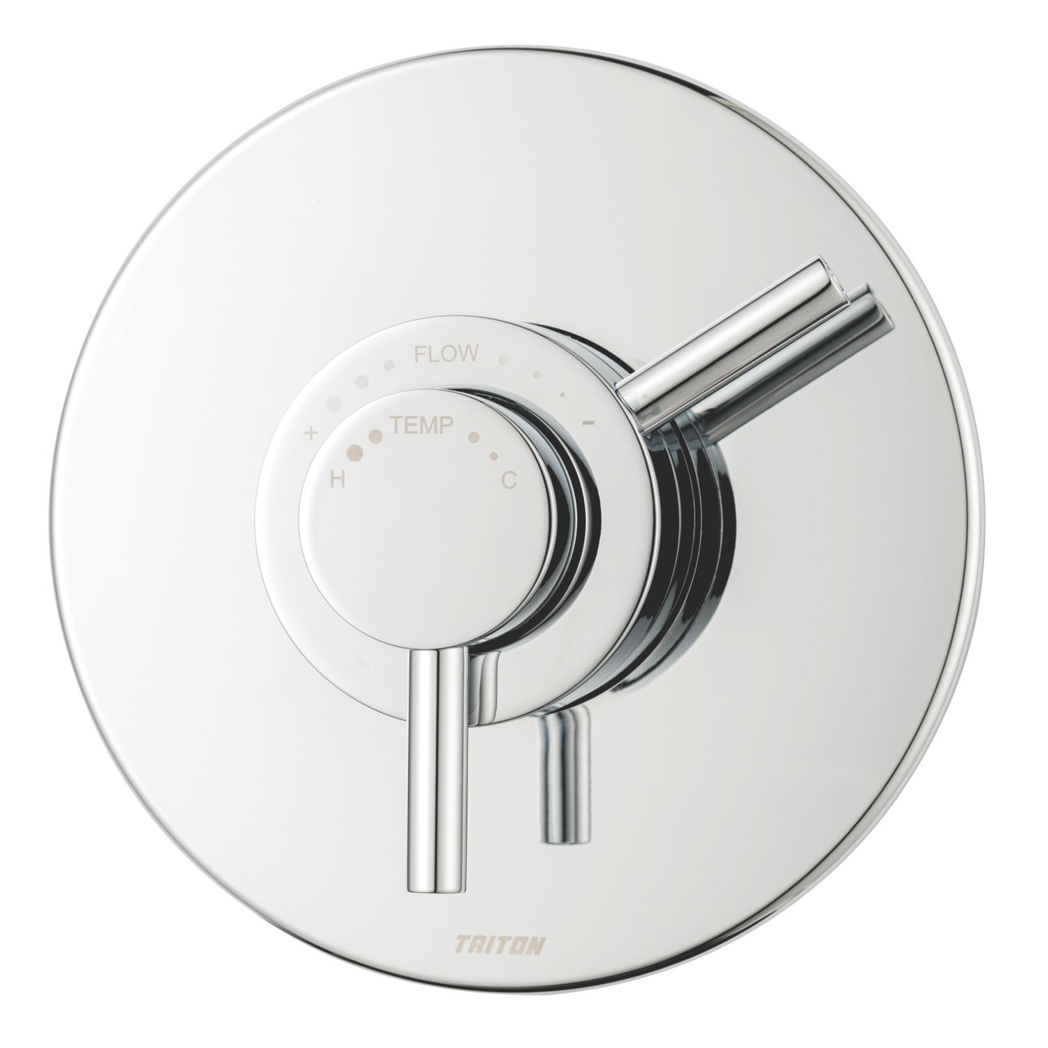Triton Elina Concealed Single Outlet Thermostatic Chrome Mixer Shower Valve (522FJ)