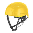 Milwaukee BOLT200 Vented Helmet Yellow