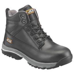 JCB Workmax Safety Boots Black Size 11 Screwfix