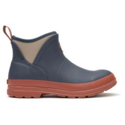 Muck Boots Original Ankle Size 5 Womens Navy Waterproof Slip-On Non Safety Work Boots