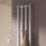 Reina 800mm x 260mm 575BTU Chrome Flat Designer Towel Radiator