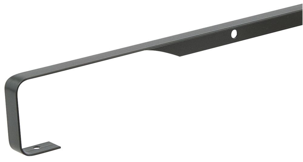 Unika Butt Joint Matt Black 630mm x 30mm