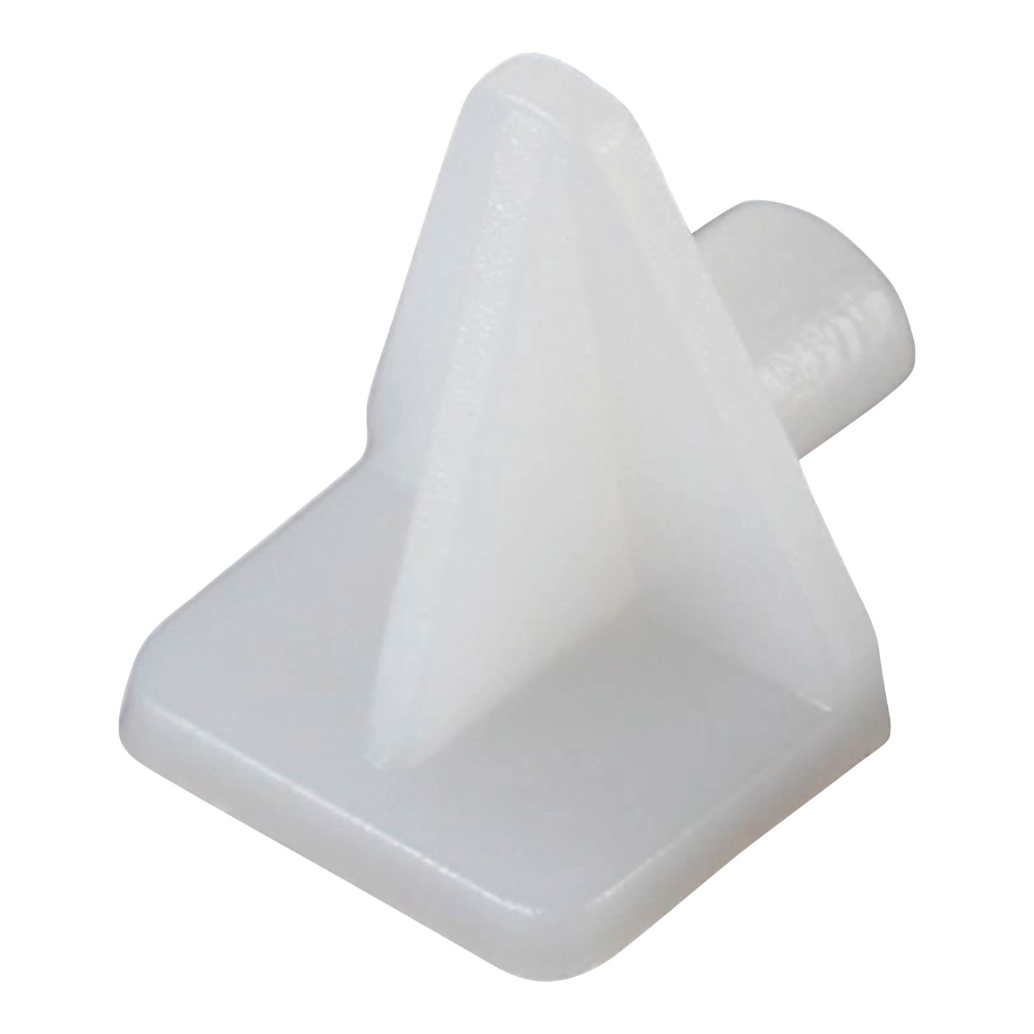 Essentials MDF Flat Shelf Supports White 50 Pack (522TA)