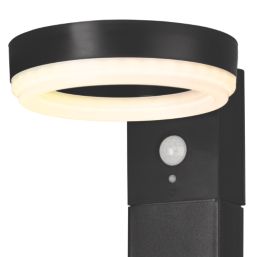 4lite Antheia Outdoor LED Solar-Powered Spike Step Light  With PIR Sensor Black 300lm