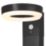 4lite Antheia Outdoor LED Solar-Powered Spike Step Light  With PIR Sensor Black 300lm