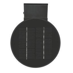 4lite Antheia Outdoor LED Solar-Powered Spike Step Light  With PIR Sensor Black 300lm