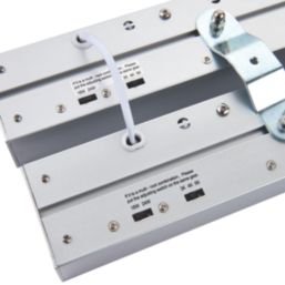 Saxby Borde LED Pendant Silver 48W 4800lm