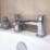 ETAL Lanza Chrome 174mm Deck Mounted Lever 2 Tap Holes Bath Mixer Tap