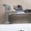ETAL Lanza Chrome 174mm Deck Mounted Lever 2 Tap Holes Bath Mixer Tap