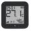 Shelly BLU Black Humidity & Temperature Display