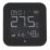 Shelly BLU Black Humidity & Temperature Display