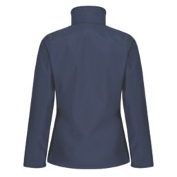Regatta Octagon Womens Softshell Jacket Navy/Seal Grey Size 14