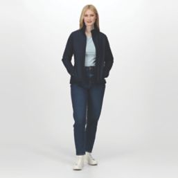 Regatta Octagon Womens Softshell Jacket Navy/Seal Grey Size 14