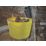 Red Gorilla  Polyethylene Bucket Yellow 22Ltr