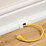D-Line PVC White 1/4 Rnd Trunk. Connectors/End Caps 8 Pieces