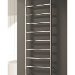 Reina 813mm x 550mm 691BTU Chrome Flat Designer Towel Radiator