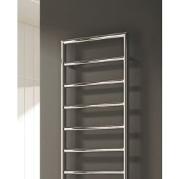 Reina 813mm x 550mm 691BTU Chrome Flat Designer Towel Radiator