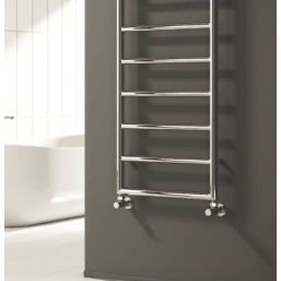 Reina 813mm x 550mm 691BTU Chrome Flat Designer Towel Radiator