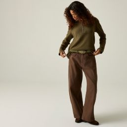 Regatta Frankie Womens Fleece Bark Green Size 20