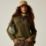 Regatta Frankie Womens Fleece Bark Green Size 20