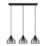 Eglo Beleser 3-Light Pendant Black